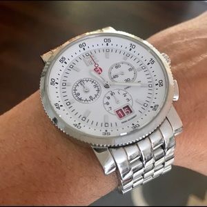 Michele Women’s Stainless Steel Watch